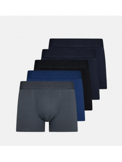 Resteröds 5-pak Kalle bamboo trunks til drenge i multi farver