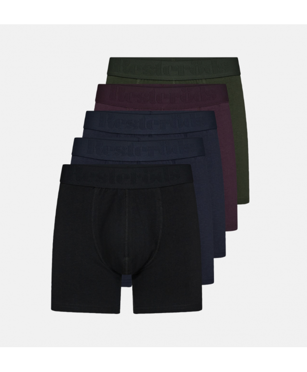 Resteröds 5-pak Gunnar bomuld trunks i multifarver til herre