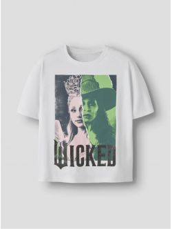 Name it "Wicked" T-shirt i hvid til piger