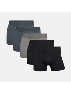 Resteröds 5-pak Kalle bamboo trunks til drenge i multi farver