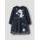 Name it "Frozen" Elsa kjole i navy blazer til piger