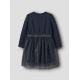 Name it "Frozen" Elsa kjole i navy blazer til piger