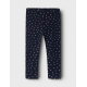 Name it fleece sweat leggings i dark sapphire til piger