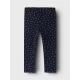 Name it fleece sweat leggings i dark sapphire til piger