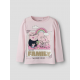 Name it "Gurli gris" langærmet trøje i lyserød til piger
