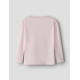 Name it "Gurli gris" langærmet trøje i lyserød til piger