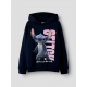 Name it "Stitch" Hoodie i navy blazer til piger