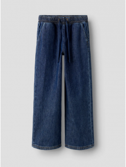 Name it Straight leg bukser i mørkeblå denim til drenge