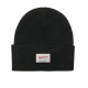 ONLY & SONS sort ONSISAAC Flat Knit Logo Beanie i Onesize