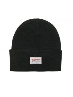 ONLY & SONS sort ONSISAAC Flat Knit Logo Beanie i Onesize