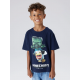 Name it "Minecraft" T-shirt i navy blazer til drenge