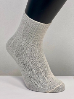 Festival Uld strømper i råhvid til kvinder