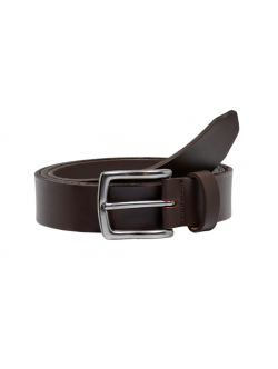 ONLY & SONS Medium Læderbælte til herre i sort