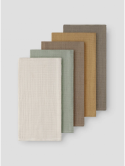 Name it 5pak Stofbleer multifarvet mørke nuancer til baby