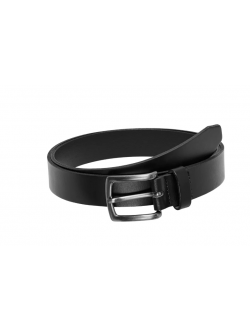 ONLY & SONS Medium Læderbælte til herre i Sort