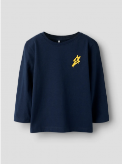 Name it langærmet trøje i navy til drenge