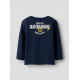 Name it langærmet trøje i navy til drenge
