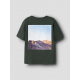 Name it T-shirt i grøn til drenge