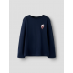 Name it Langærmet trøje i navy til piger