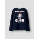 Name it Langærmet trøje i navy til piger