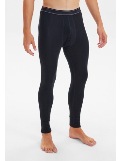 JBS uld long Johns lange underbukser i sort til herre