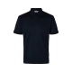 Selected strikket kortærmet polo, i Sky Captain til herre.