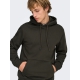 ONLY & SONS Hoodie i brun til herre