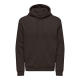 ONLY & SONS Hoodie i brun til herre