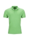 Frisk limegrøn poloshirt. – Mens poloshirt, Piqué. Elastic