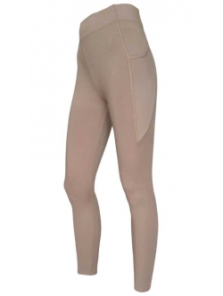 Festival leggins m. lomme i pine bark til kvinder