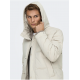 ONLY & SONS Puffer jakke i hvid til mænd