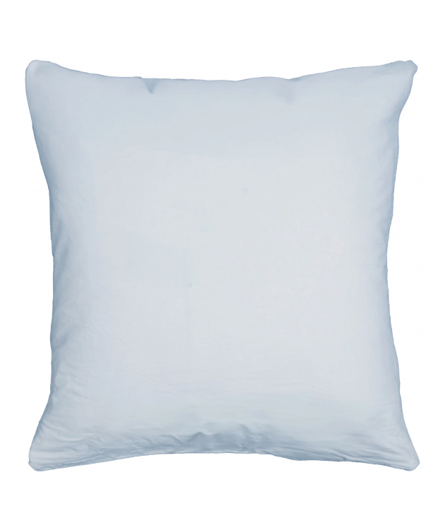 Pudebetræk 60x63 cm - 100% Enzymvasket bomuld - Firm Blå - Nordstrand Home