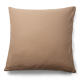 Pudebetræk 60x63 cm - 100% Enzymvasket bomuld - Firm Brun - Nordstrand Home