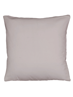 Pudebetræk 60x63 cm - 100% Enzymvasket bomuld - Firm Grå - Nordstrand Home