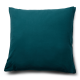 Pudebetræk 60x63 cm - 100% Enzymvasket bomuld - Firm petrol - Nordstrand Home