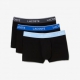 LACOSTE 3-pak underbukser/boxershort i forskellige farver til herre