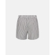 JBS klassiske badeshorts i hvid og brun/grå med striber til herre