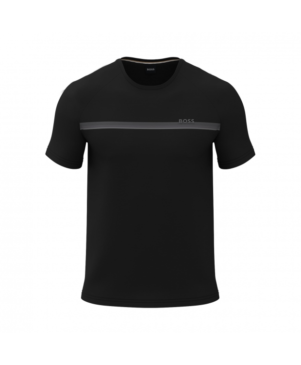 BOSS Authentic t-shirt i bomuld i sort til herre