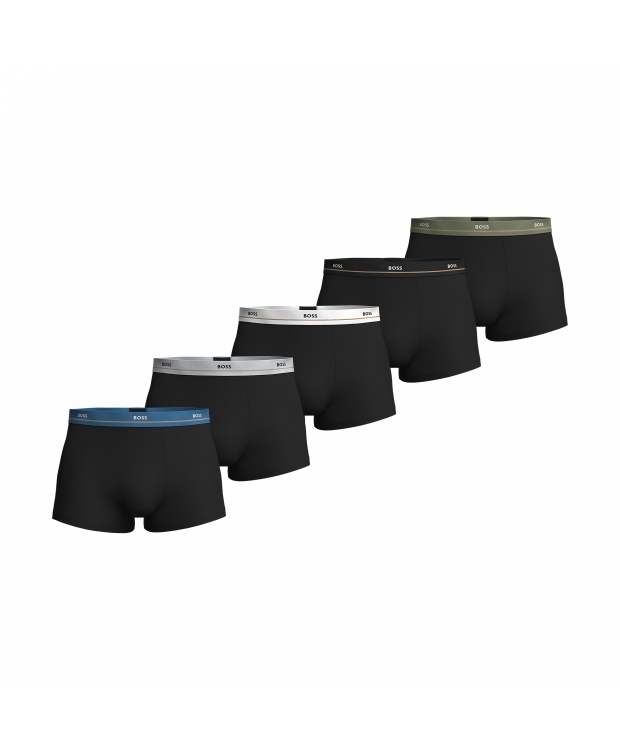 BOSS 5pak boksershorts/underbukser i multifarve til herre