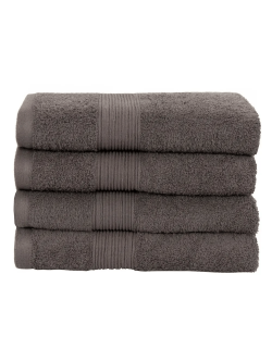 Håndklæde - 100% blødt bomuld - Gråt håndklæde fra Nordstrand Home