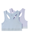 Name it 2-pak Top/Bralette i lilla og blå til piger