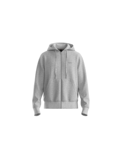 BOSS H-Spence hættetrøje m. lynlås i grå til herre