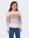 KIDS ONLY strik pullover multifarvet til piger