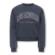 KIDS ONLY Langærmet sweatshirt i blå til piger