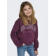 KIDS ONLY Langærmet sweatshirt i lilla til piger
