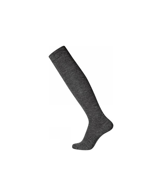 Egtved Strømper Wool Kneehigh Twin Sock Mørkgrå  Str 40/45 Herre