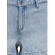 KIDS ONLY Denimshorts i blå med rhinsten til piger
