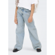 KIDS ONLY lyse blå wide leg jeans med sten til piger