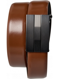 Philipsons Ph-Herre læderbælte med autolock 35mm i brun til herre