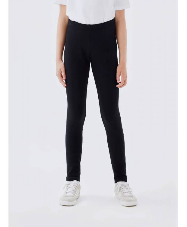 Name it leggings i sort til piger